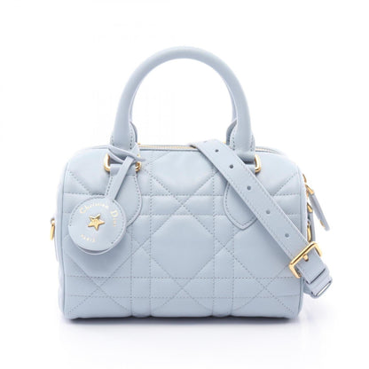 Christian Dior Blue Leather Handbag