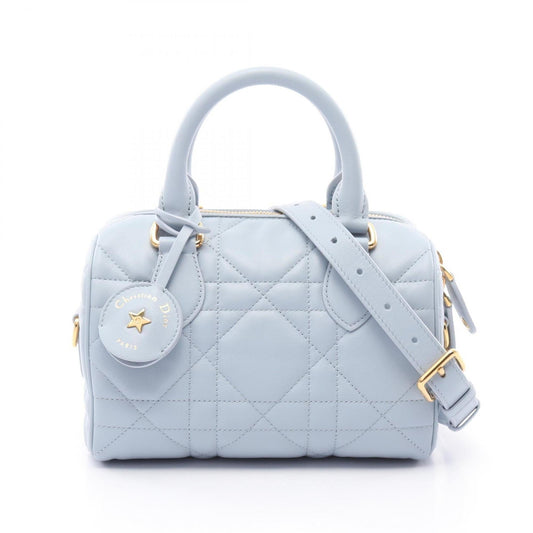 Christian Dior Blue Leather Handbag