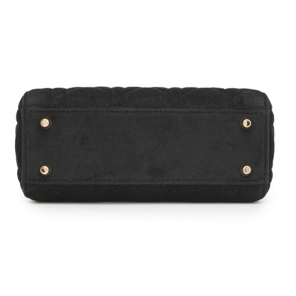 Christian Dior Black Leather Handbag Leather