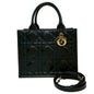 Christian Dior Black Leather Handbag Shoulder Bag Style 8