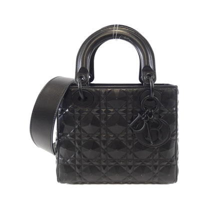 Christian Dior Black Leather Handbag Style 9