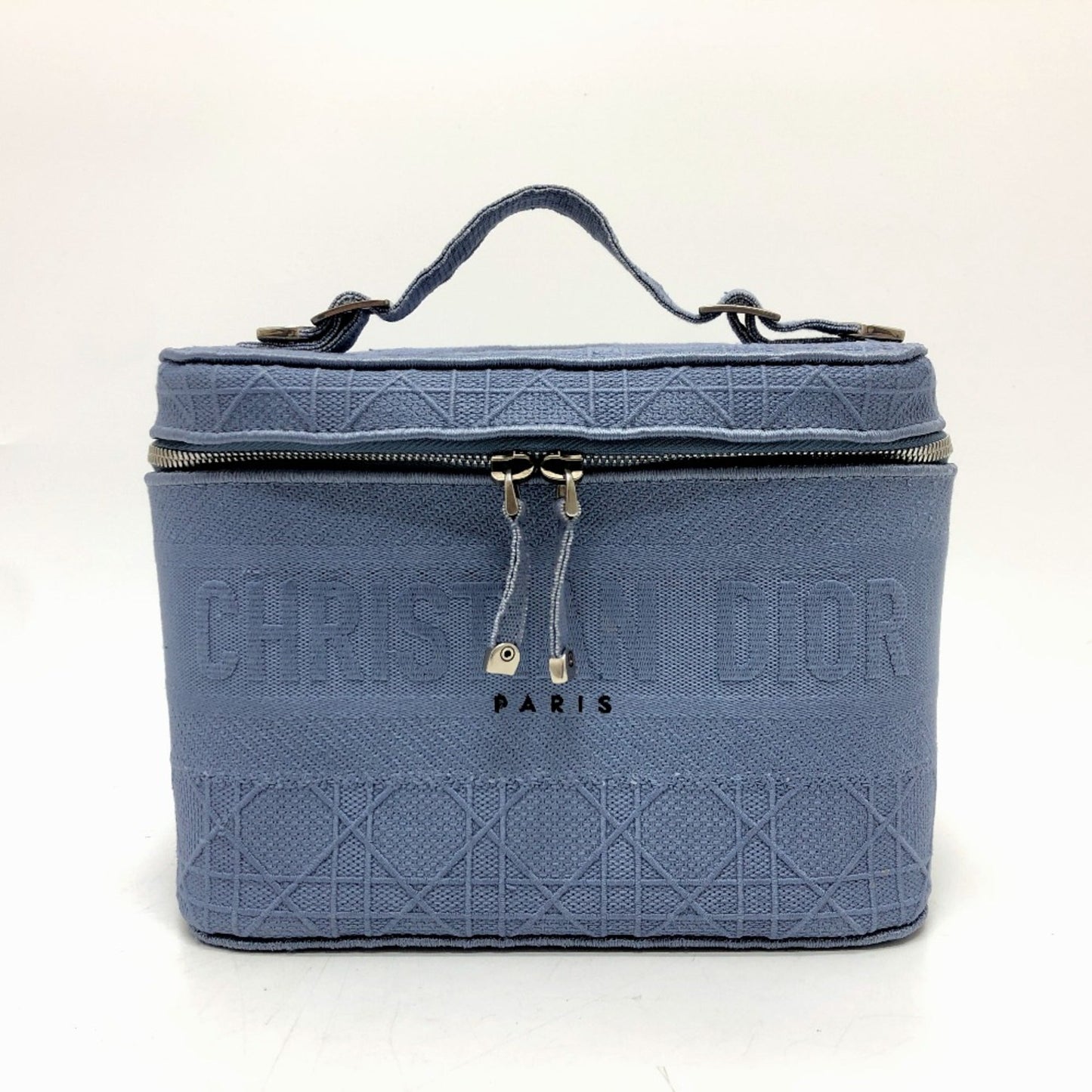 Christian Dior Blue Cloth Handbag