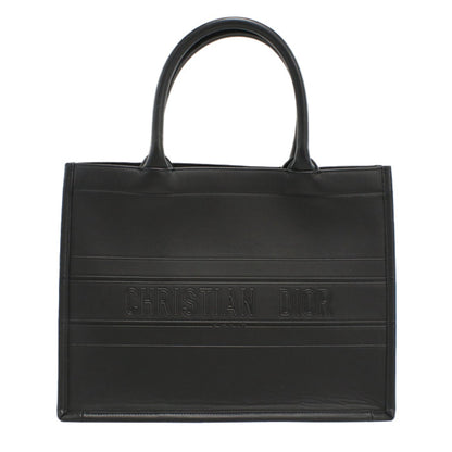 Christian Dior Black Leather Tote Bag Style 3