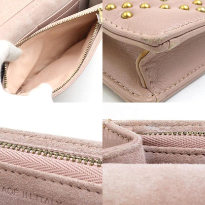 Christian Dior Pink Leather Handbag Shoulder Bag Style 7