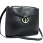 Christian Dior Black Leather Shoulder Bag Style 7