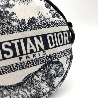 Christian Dior White Fabric Pouch