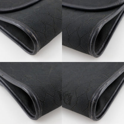 Christian Dior Black Nylon Canvas Shoulder Bag