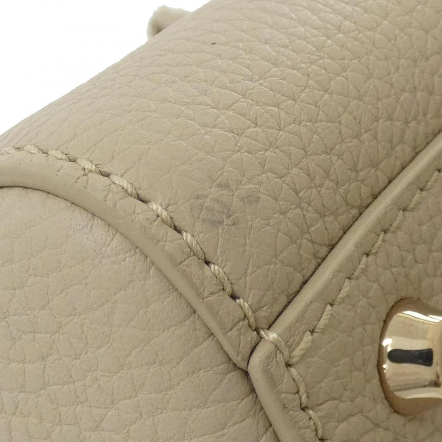 Christian Dior Beige Leather Handbag Style 3