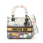 Christian Dior Multi-Color White Canvas Handbag Canvas