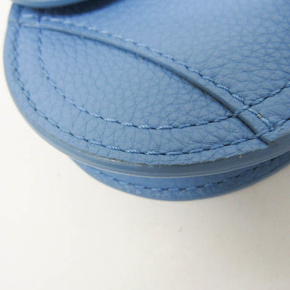 Christian Dior Blue Leather Pouch