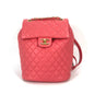 Chanel Bag Backpack Backpack pink GoldHardware