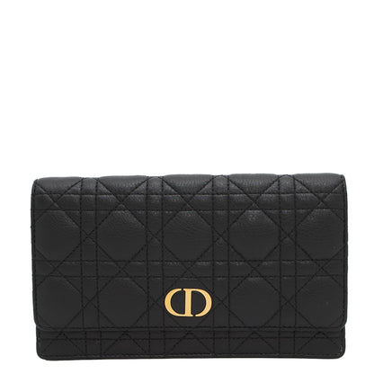 Christian Dior Black Leather Sling Bag