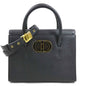 Christian Dior Black Leather Handbag Shoulder Bag Style 6