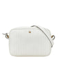 Christian Dior White Leather Shoulder Bag