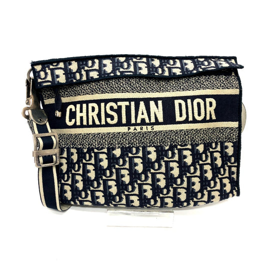 Christian Dior Navy Other Shoulder Bag