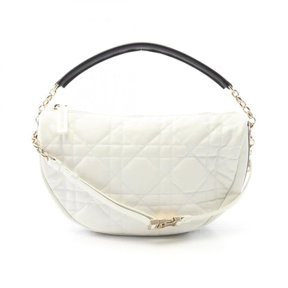 Christian Dior Black White Leather Handbag Style 2