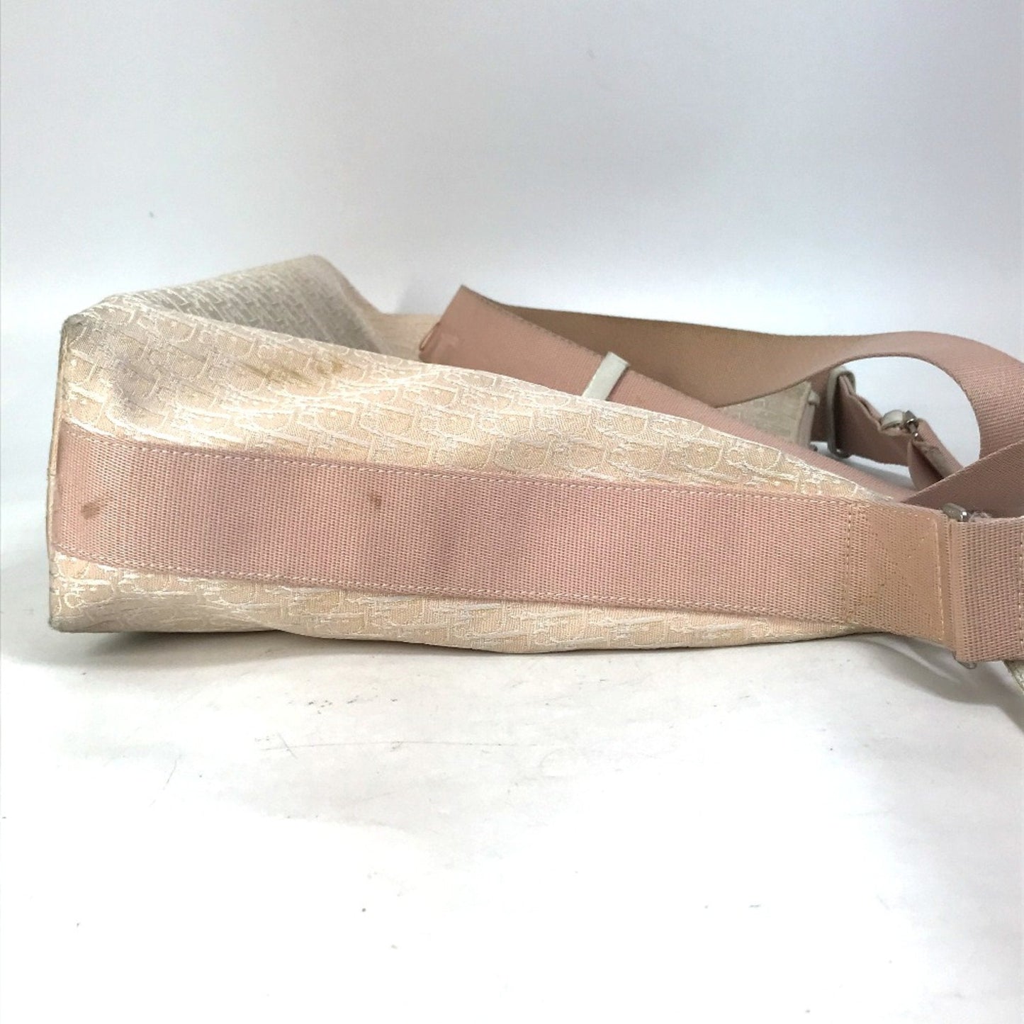 Christian Dior Pink Cloth Shoulder Bag