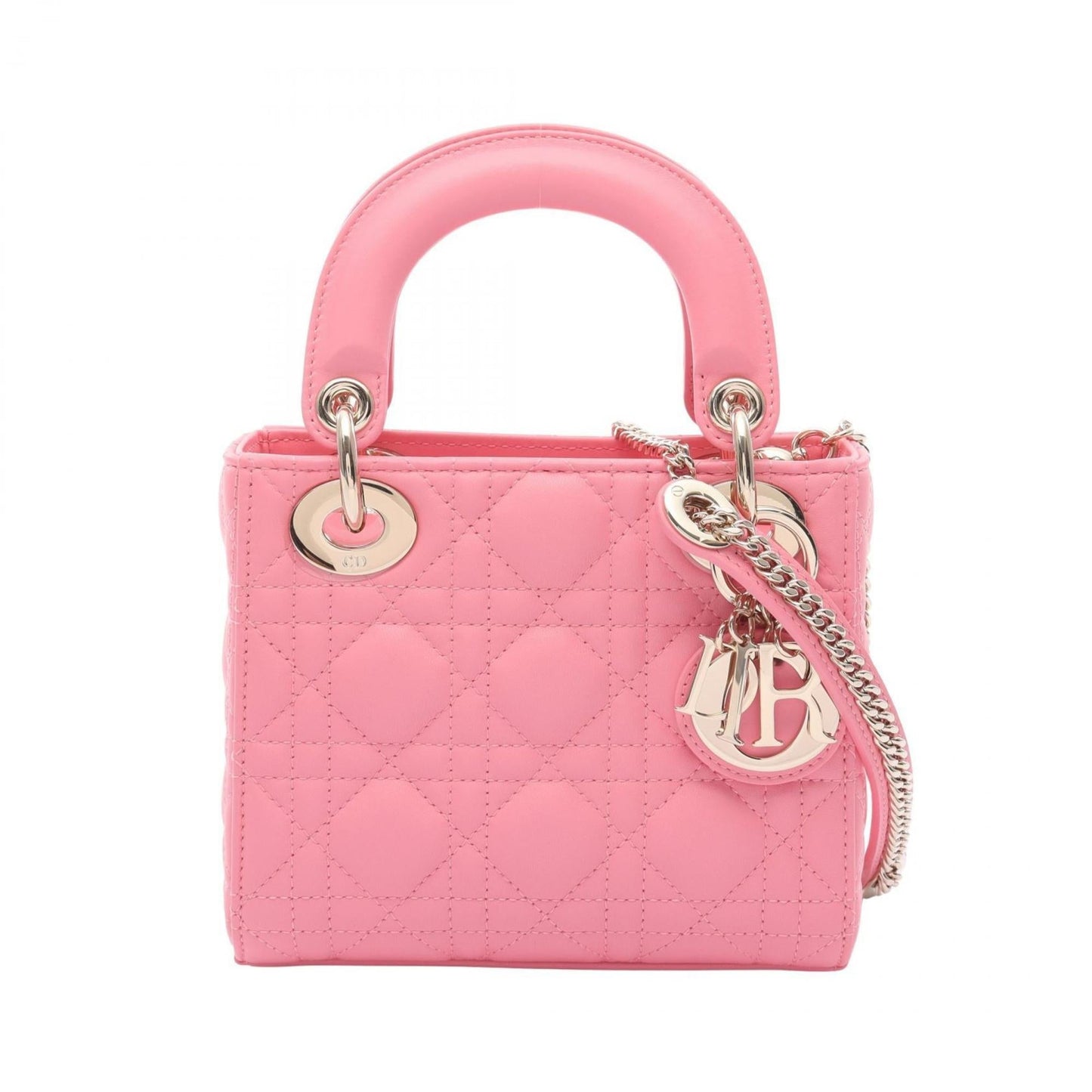 Christian Dior Pink Leather Handbag Style 2