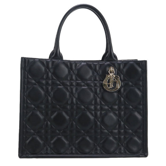 Christian Dior Black Leather Tote Bag Style 2