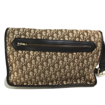Christian Dior Beige Leather Shoulder Bag Style 2
