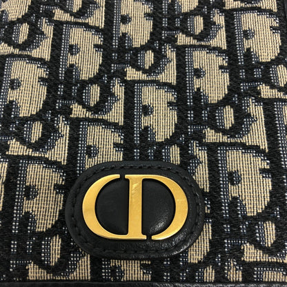 Christian Dior Navy Cloth Shoulder Bag