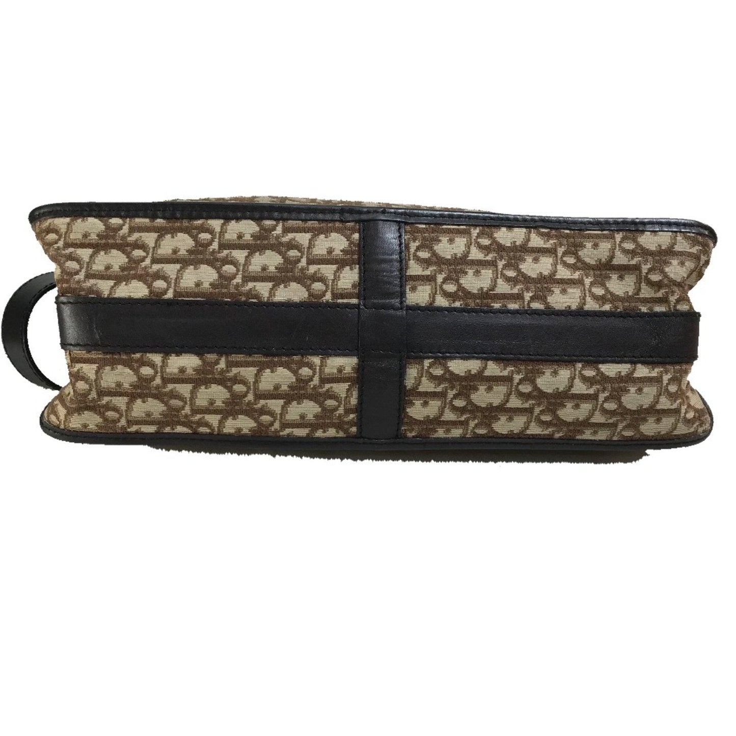 Christian Dior Beige Leather Shoulder Bag Style 2