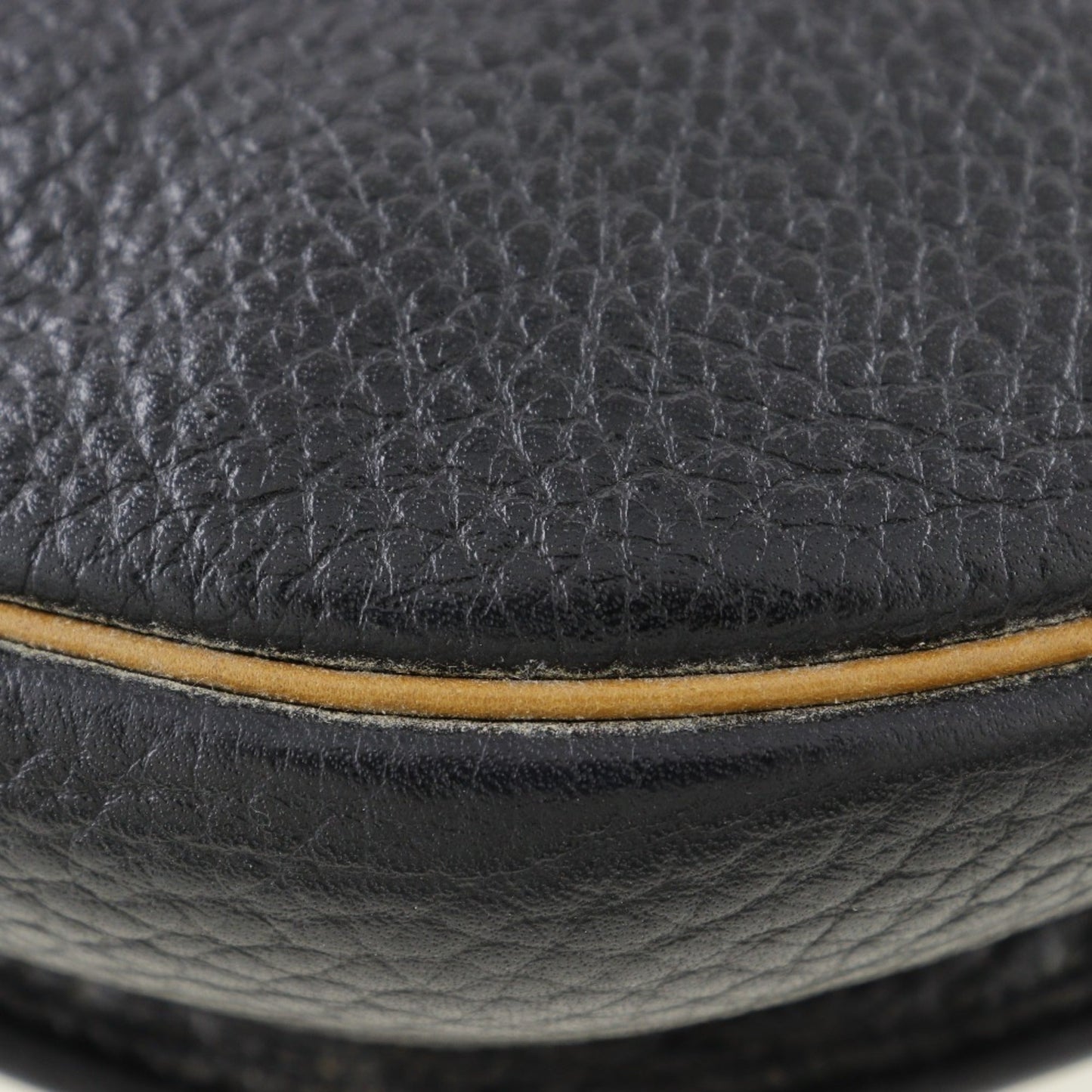 Christian Dior Black Leather Pochette Shoulder Bag Style 8