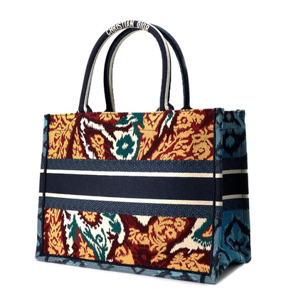 Christian Dior Multi-Color Canvas Tote Bag