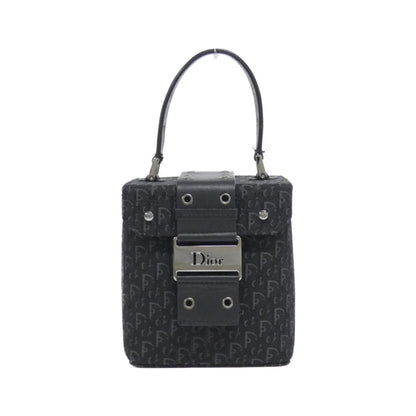 Christian Dior Black Canvas Handbag