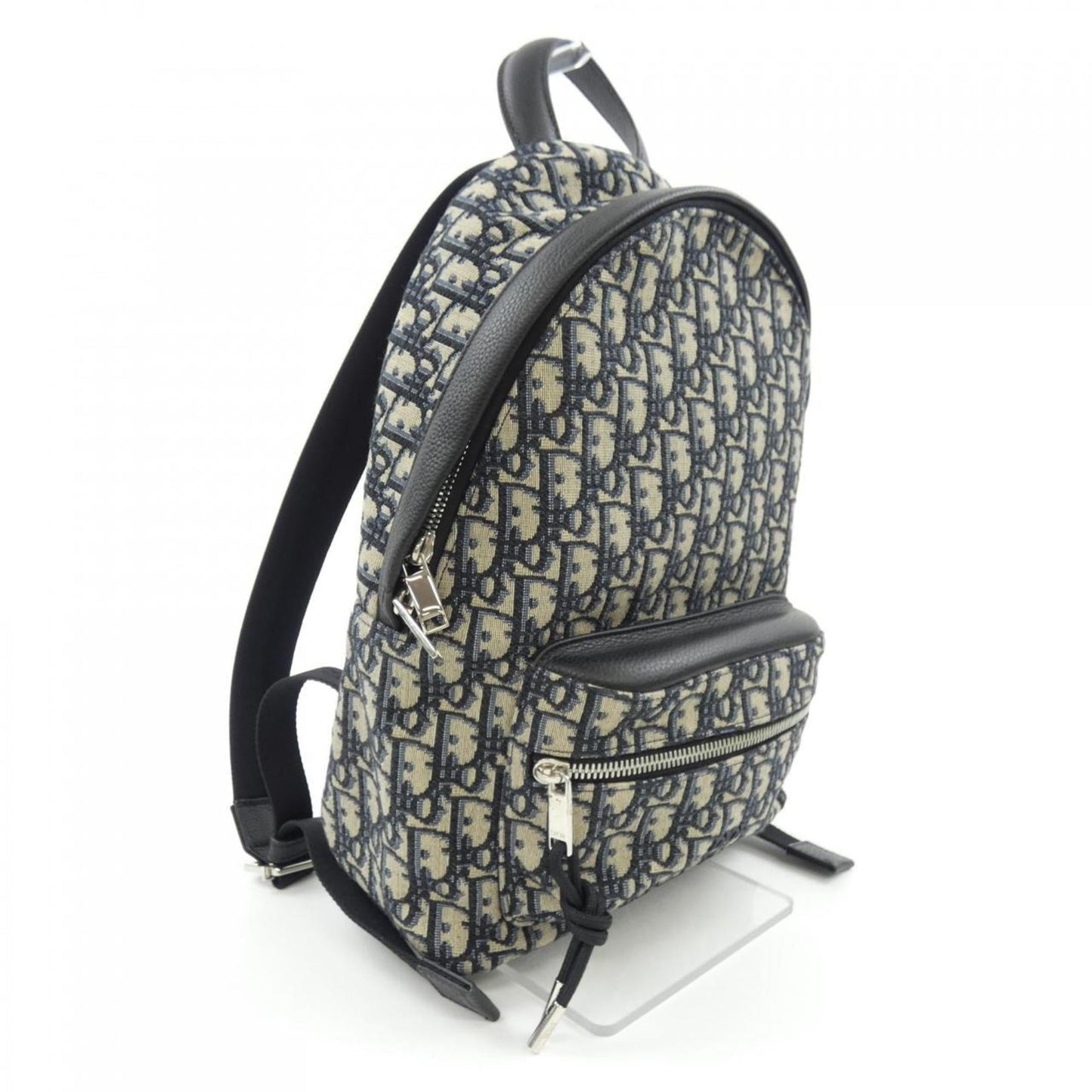 Christian Dior Beige Black Navy Handbag Style 2
