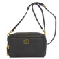Christian Dior Black Leather Shoulder Bag Style 42