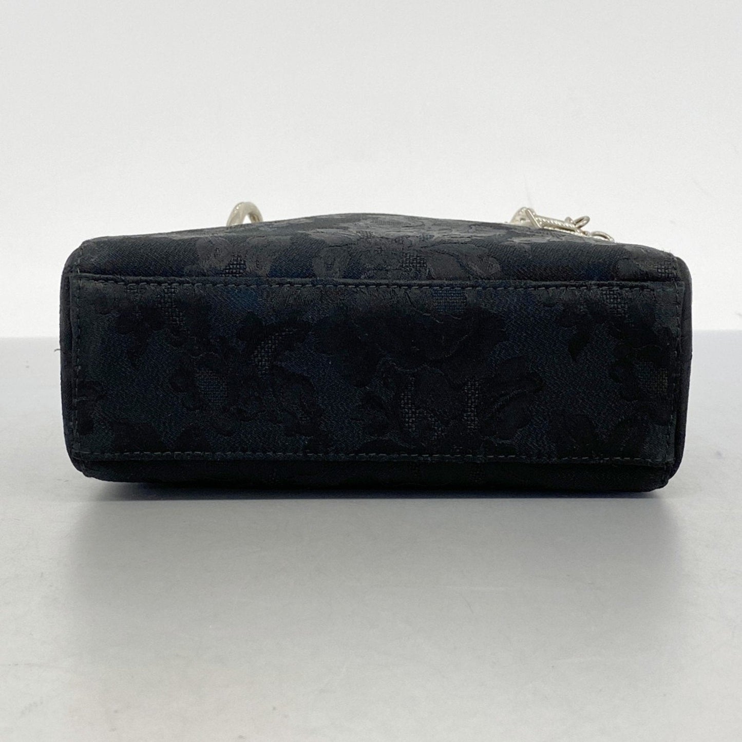 Christian Dior Black Nylon Canvas Handbag
