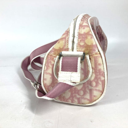 Christian Dior Pink Pvc Leather Pouch Shoulder Bag