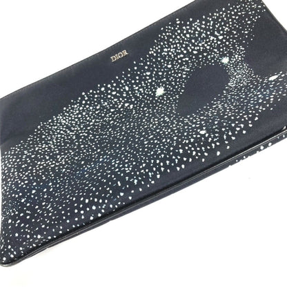Christian Dior Black Nylon Clutch Bag Pouch