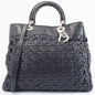 Christian Dior Black Leather Handbag Style 14