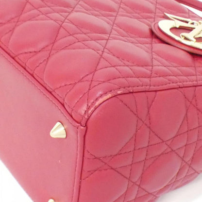 Christian Dior Cherry Red Leather Handbag