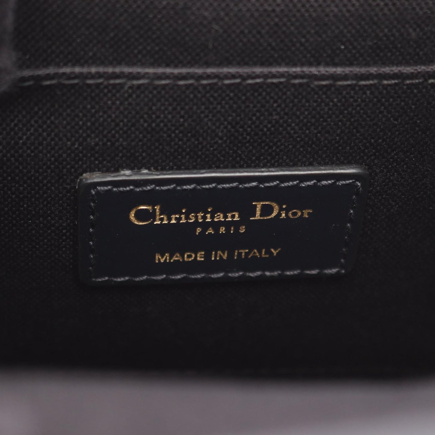 Christian Dior Beige Navy Canvas Tote Bag Canvas