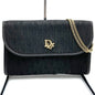 Christian Dior Black Canvas Shoulder Bag Style 2