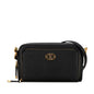 Christian Dior Black Leather Shoulder Bag Style 46