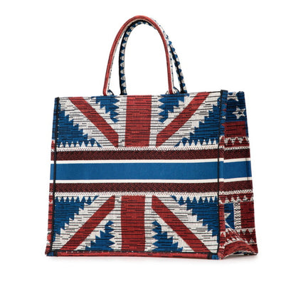 Christian Dior Multi-Color Canvas Tote Bag Canvas