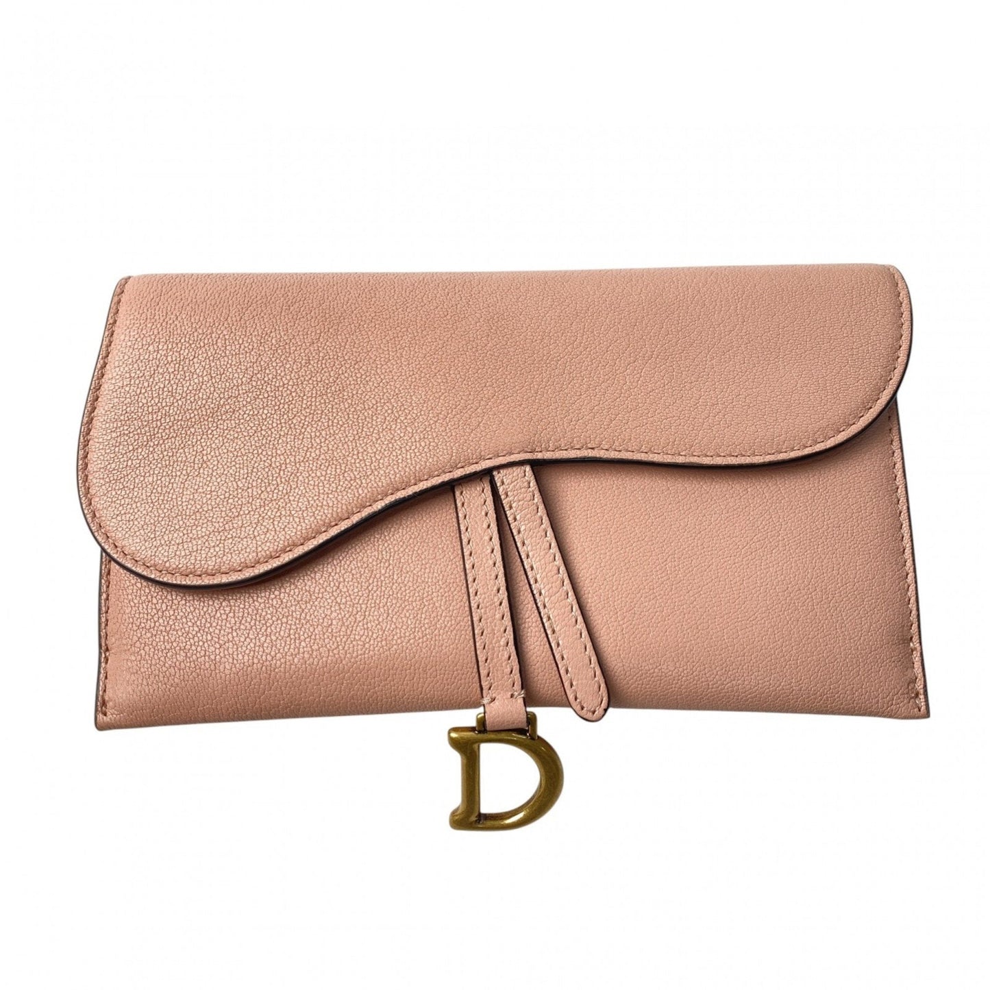Christian Dior Pink Leather Shoulder Bag