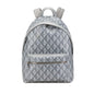 Christian Dior Gray Pvc Leather Backpack