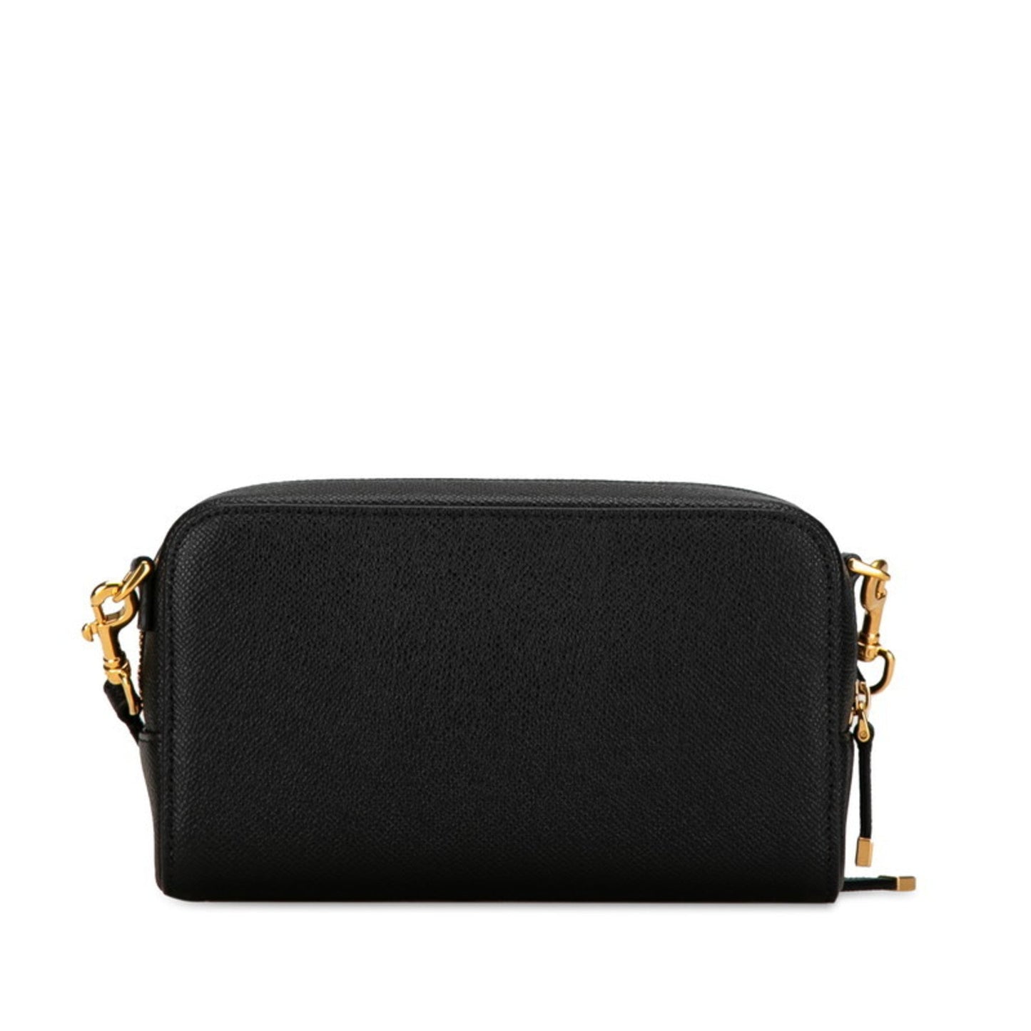 Christian Dior Black Leather Shoulder Bag Style 46