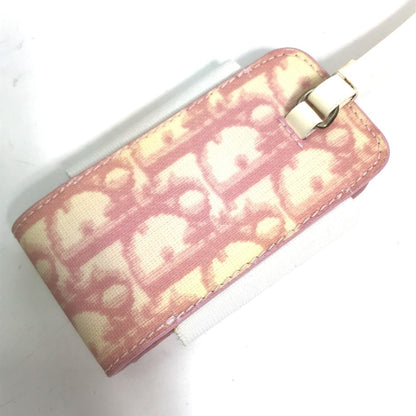 Christian Dior Pink Pvc Pouch