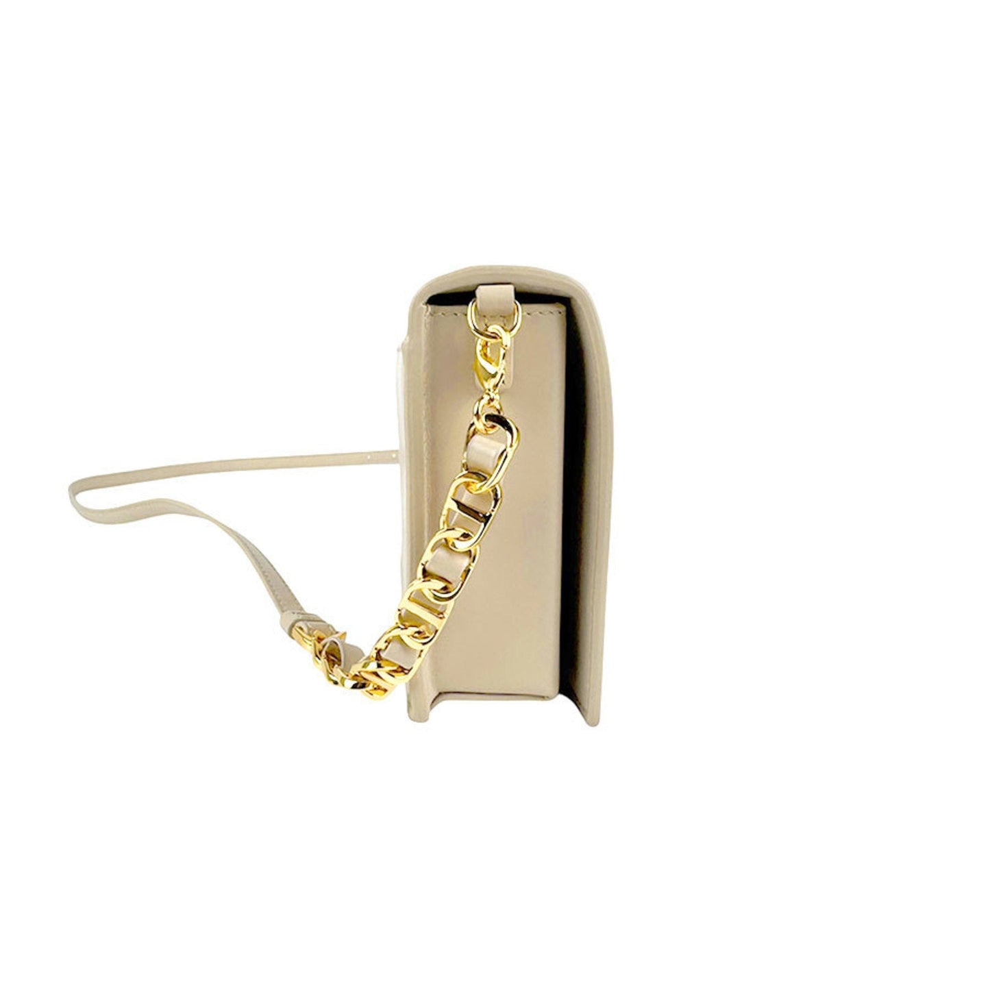 Christian Dior Beige Leather Shoulder Bag Leather