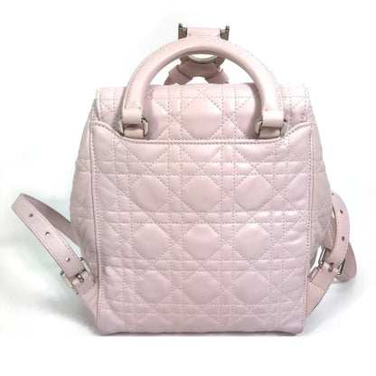 Christian Dior Pink Leather Backpack Style 2