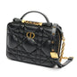 Christian Dior Black Quilting Leather Handbag