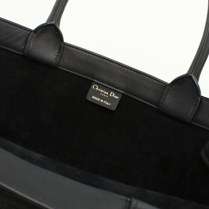 Christian Dior Black Leather Tote Bag Style 3