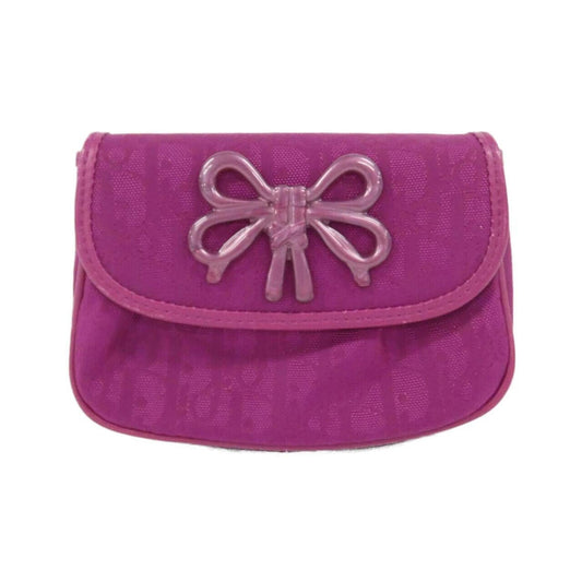 Christian Dior Purple Nylon Pouch