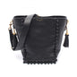 Christian Dior Black Leather Shoulder Bag Style 13